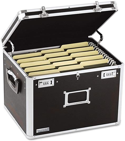 long metal file box|metal fireproof storage box.